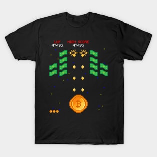 Bitcoin, Dollar, Money, Ethereum, Crypto, Finance T-Shirt